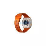 Uniq Stride KFM Apple Watch 49mm gumis szilikon szíj, narancs