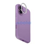 Uniq Lino Hue Apple iPhone 16 Magsafe Szilikon tok, rózsaszín