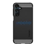 Spigen Rugged Armor Samsung Galaxy A16 4G / Galaxy A16 5G tok, Matte Black, fekete