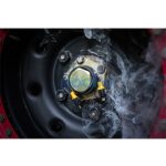 Tactical MagRope USB-C-Lightning adatkábel szövet bevonattal, 1m, fekete/sárga