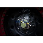 Tactical MagRope USB-C-USB-C adatkábel szövet bevonattal, 1m, fekete/sárga