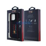 Red Bull Vertical Logo iPhone 16 Pro szilikon MagSafe tok, tengerészkék
