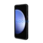 Guess 4G Metal Gold Logo Samsung Galaxy S24 hátlap tok, fekete GUHCS24SG4GFGR