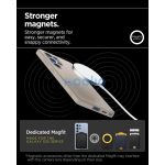 Spigen Silicone Fit MagFit Samsung Galaxy S25 Ultra tok, Natural Titanium, bézs