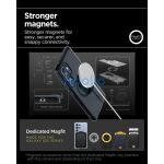 Spigen Ultra Hybrid MagFit Samsung Galaxy S25 Ultra tok, Frost Black, fekete