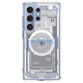   Spigen Ultra Hybrid MagFit Samsung Galaxy S25 Ultra tok, Zero One, fehér