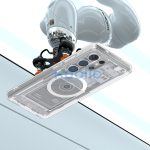 Spigen Ultra Hybrid MagFit Samsung Galaxy S25 Ultra tok, Zero One, fehér