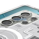 Spigen Ultra Hybrid MagFit Samsung Galaxy S25 Ultra tok, Zero One, fehér