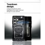 Spigen Ultra Hybrid MagFit Samsung Galaxy S25 Ultra tok, Zero One, fekete