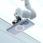 Spigen Ultra Hybrid MagFit Samsung Galaxy S25 Ultra tok, átlátszó-fehér