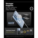 Spigen Ultra Hybrid MagFit Samsung Galaxy S25 Ultra tok, átlátszó-fehér