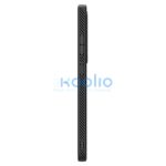 Spigen Liquid Air Samsung Galaxy S25 Ultra tok, Matte Black, fekete