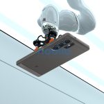 Spigen Rugged Armor MagFit Samsung Galaxy S25 Ultra tok, Marble, szürke