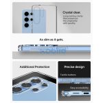 Spigen Liquid Crystal Samsung Galaxy S25 Ultra tok, Crystal Clear, átlátszó