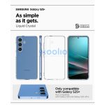 Spigen Liquid Crystal Samsung Galaxy S25+ tok, Crystal Clear, átlátszó