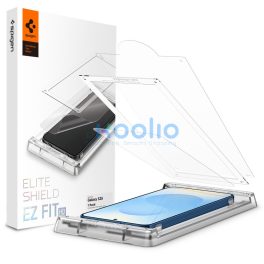   Spigen EliteShield EZ Fit HD Samsung Galaxy S25 kijelzővédő fólia felhelyező kerettel (1db)