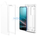 Spigen EliteShield EZ Fit HD Samsung Galaxy S25 kijelzővédő fólia felhelyező kerettel (1db)