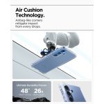 Spigen Ultra Hybrid Samsung Galaxy S25 tok, Crystal Clear, átlátszó