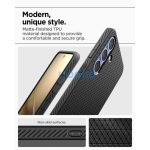 Spigen Liquid Air Samsung Galaxy S25 tok, Matte Black, fekete