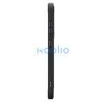 Spigen Rugged Armor MagFit Samsung Galaxy S25 tok, Matte Black, fekete