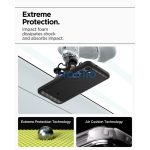 Spigen Rugged Armor MagFit Samsung Galaxy S25 tok, Matte Black, fekete