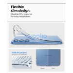 Spigen Liquid Crystal Samsung Galaxy S25 tok, Crystal Clear, átlátszó