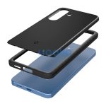 Spigen Thin Fit MagFit Samsung Galaxy S25 tok, Black, fekete
