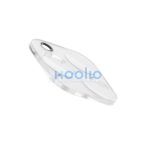 Samsung Galaxy S25 5D Full Glue tempered glass kameravédő üvegfólia, fekete