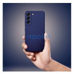 Forcell Soft Samsung Galaxy S25 Plus szilikon tok, sötétkék