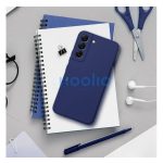 Forcell Soft Samsung Galaxy S25 Plus szilikon tok, sötétkék