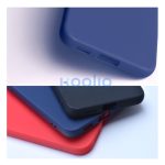 Forcell Soft Samsung Galaxy S25 Plus szilikon tok, sötétkék