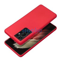 Forcell Soft Samsung Galaxy S25 Plus szilikon tok, piros