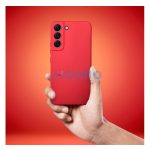 Forcell Soft Samsung Galaxy S25 Plus szilikon tok, piros