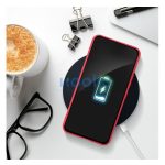 Forcell Soft Samsung Galaxy S25 Plus szilikon tok, piros