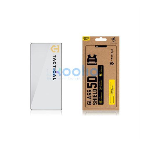 Tactical Glass Shield 5D Samsung Galaxy S25 Ultra kijelzővédő üvegfólia, fekete