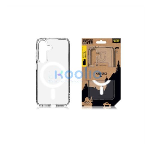 Tactical MagForce Samsung Galaxy S25 hátlap tok, átlátszó