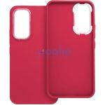 Frame Samsung Galaxy S25 Ultra közepesen ütésálló tok kameravédő kerettel, magenta