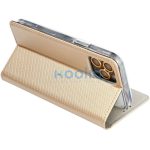 Magnet Samsung Galaxy S25 Ultra mágneses flip tok, arany