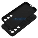 Breezy Samsung Galaxy S25+, műanyag tok, fekete