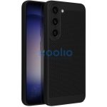 Breezy Samsung Galaxy S25 Ultra, műanyag tok, fekete