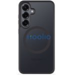 Tactical MagForce Hyperstealth Samsung Galaxy S25 hátlap tok, áttetsző/sötétszürke