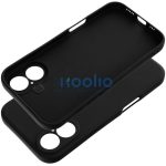 Matt szilikon Honor Magic 7 Pro tok, fekete