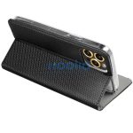 Magnet Honor Magic 7 Lite mágneses flip tok, fekete