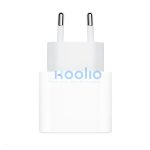 Apple hálózati töltő adapter USB-C, 20W, fehér MUVV3ZM/A