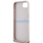 Guess PU 4G Metal Logo Apple iPhone 17e / iPhone 16e hátlap tok, rózsaszín