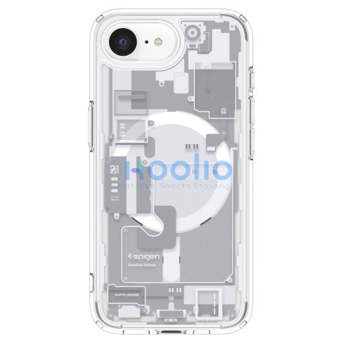 Spigen Ultra Hybrid MagFit Apple iPhone 17e / iPhone 16e tok, MagSafe, Zero One, fehér