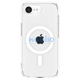   Spigen Ultra Hybrid MagFit Apple iPhone 17e / iPhone 16e tok, MagSafe, Clear White, átlátszó-fehér