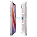 Spigen Ultra Hybrid MagFit Apple iPhone 17e / iPhone 16e tok, MagSafe, Clear White, átlátszó-fehér
