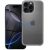 Clear 2mm Apple iPhone 17e / iPhone 16e csillámos szilikon tok, átlátszó