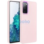 Frame Apple iPhone 17e / iPhone 16e közepesen ütésálló tok kameravédő kerettel, rózsaszín